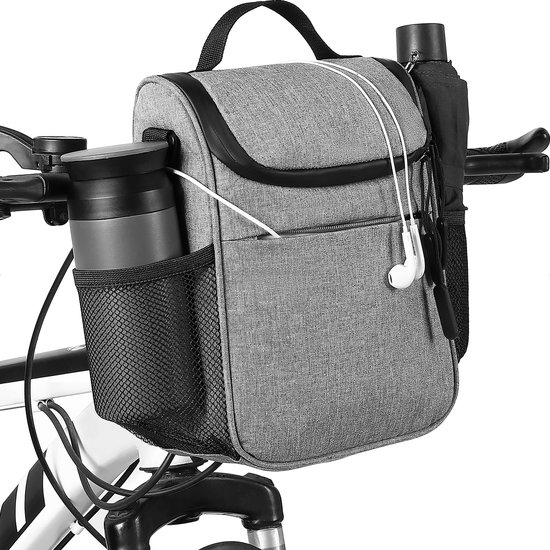 Stuurtas Fiets Fietstas stuur Schoudertas 2 in 1 - Afneembaar - 4 Liter